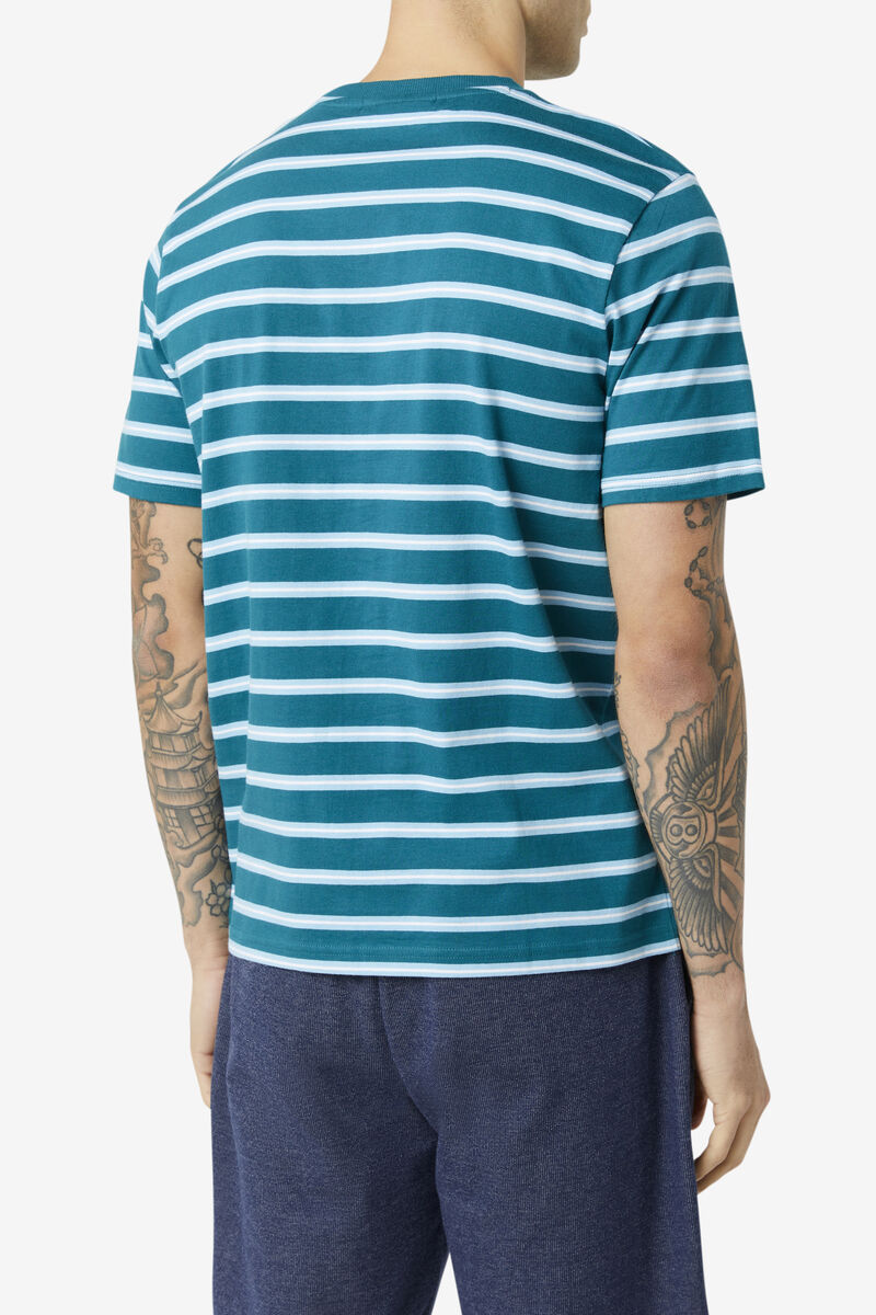 Fila Dolce T-shirt Herr Blå | gVg5rCpU7FO