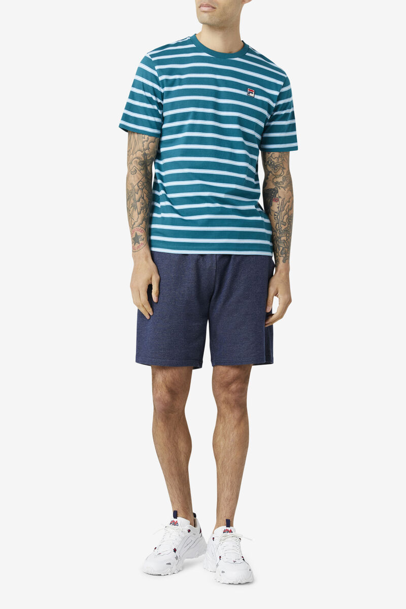 Fila Dolce T-shirt Herr Blå | gVg5rCpU7FO