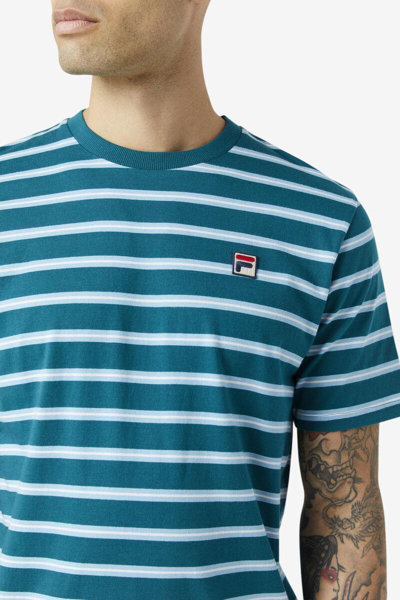 Fila Dolce T-shirt Herr Blå | gVg5rCpU7FO