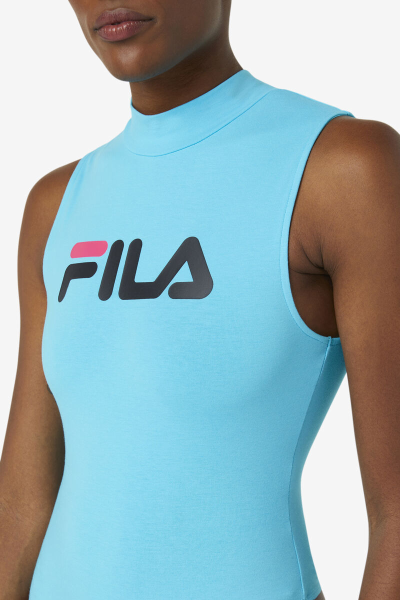 Fila Donata Bodysuit Bodysuit Dam Blå Svarta Rosa | DbrZprjuhn3