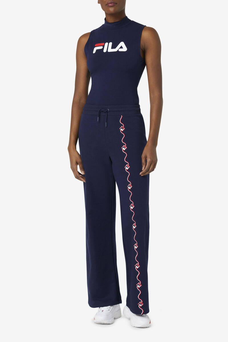 Fila Donata Bodysuit Bodysuit Dam Marinblå Vita Röda | kB8gkvhLGWr