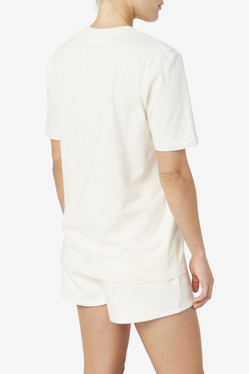 Fila Doran T-shirt Dam Ljusgula | NREeDXiNdmw