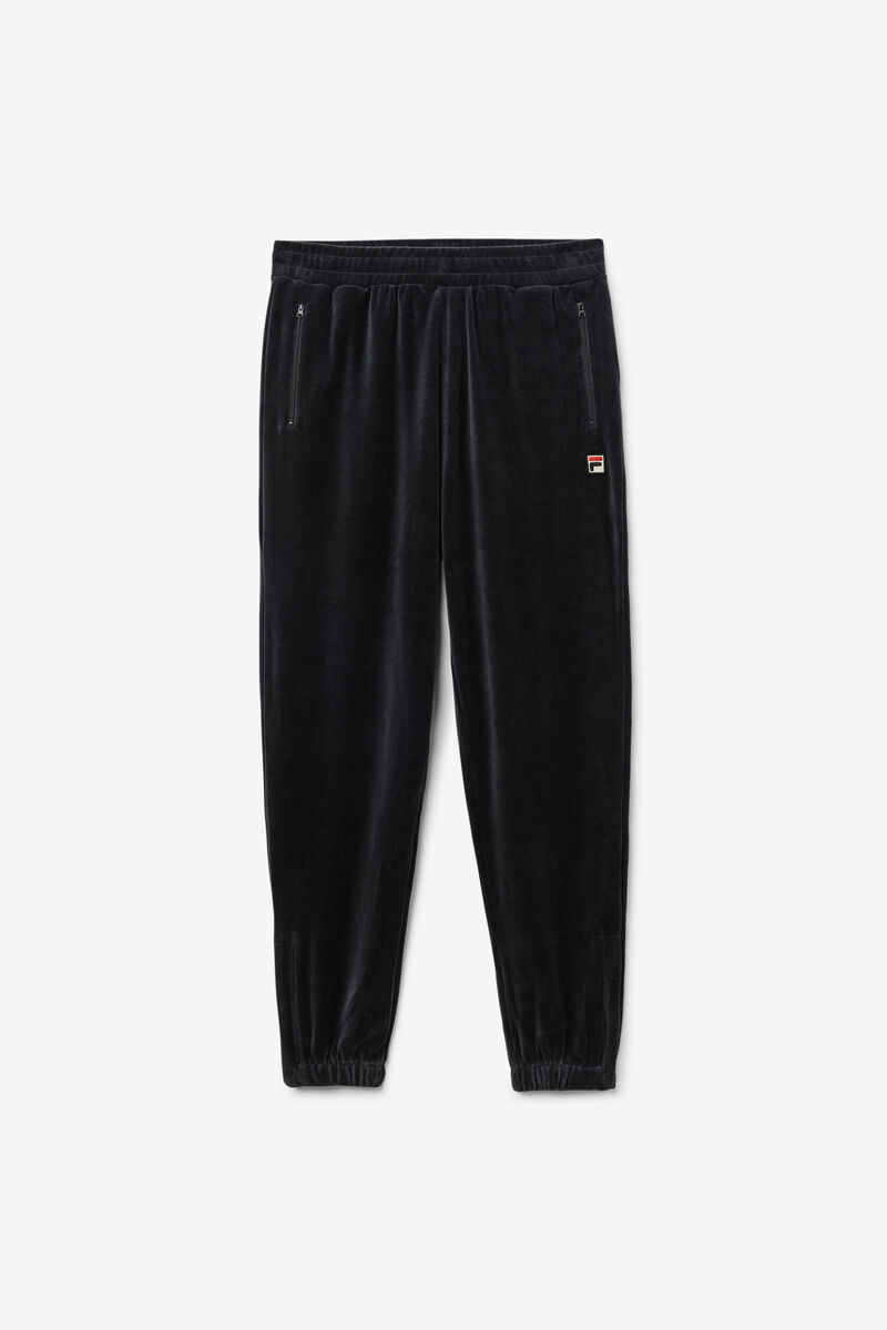 Fila Dortmund Velour Jogger Byxor Herr Svarta | OnVHnh7yZyK