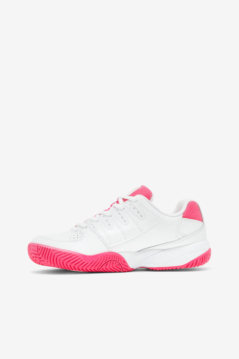 Fila Double Bounce Sportskor Dam Vita Rosa Metal Silver | 6zaHk5wxskF