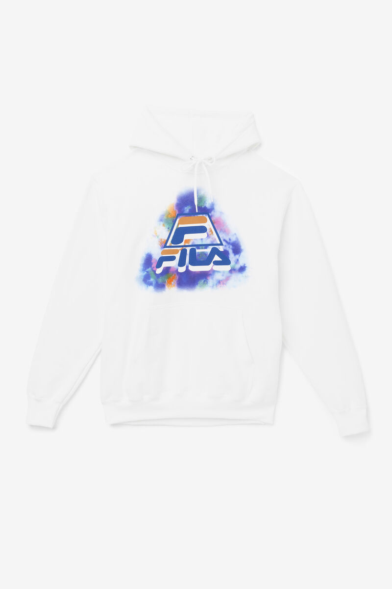 Fila Dracen Tie Dye Hoodie Hoodie Herr Vita | sT5IxEwarFA