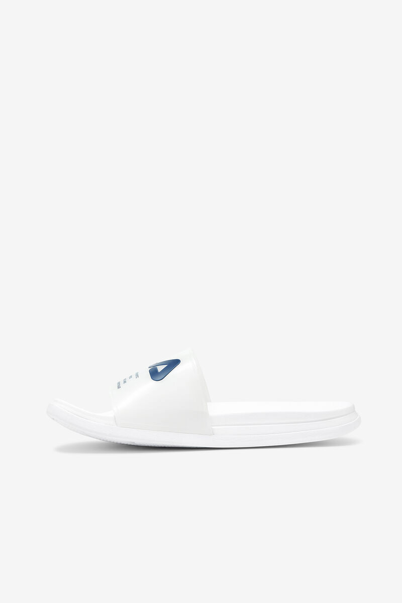 Fila Drifter Luxe Clear Sandaler Dam Vita Marinblå Röda | rw8jz3MnkxN