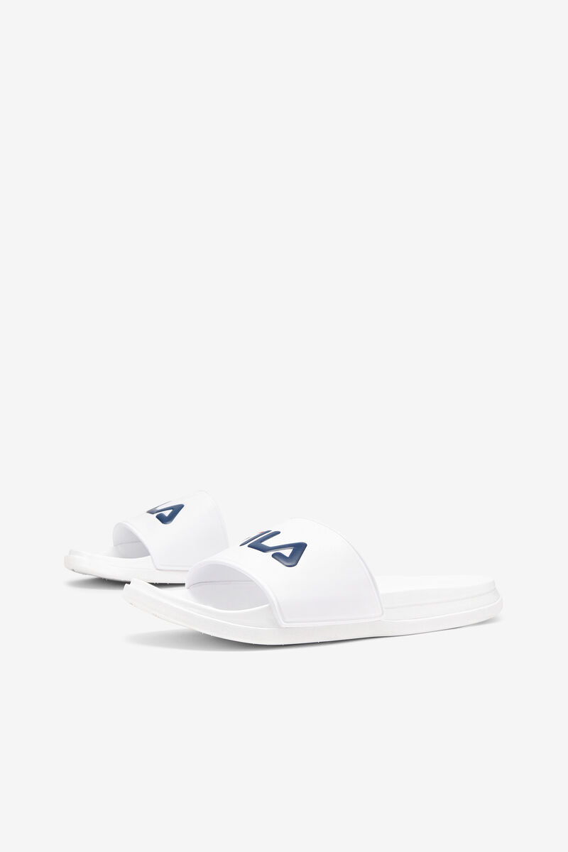 Fila Drifter Luxe Sandaler Dam Vita Marinblå Röda | LQHJ4ZuOQX2