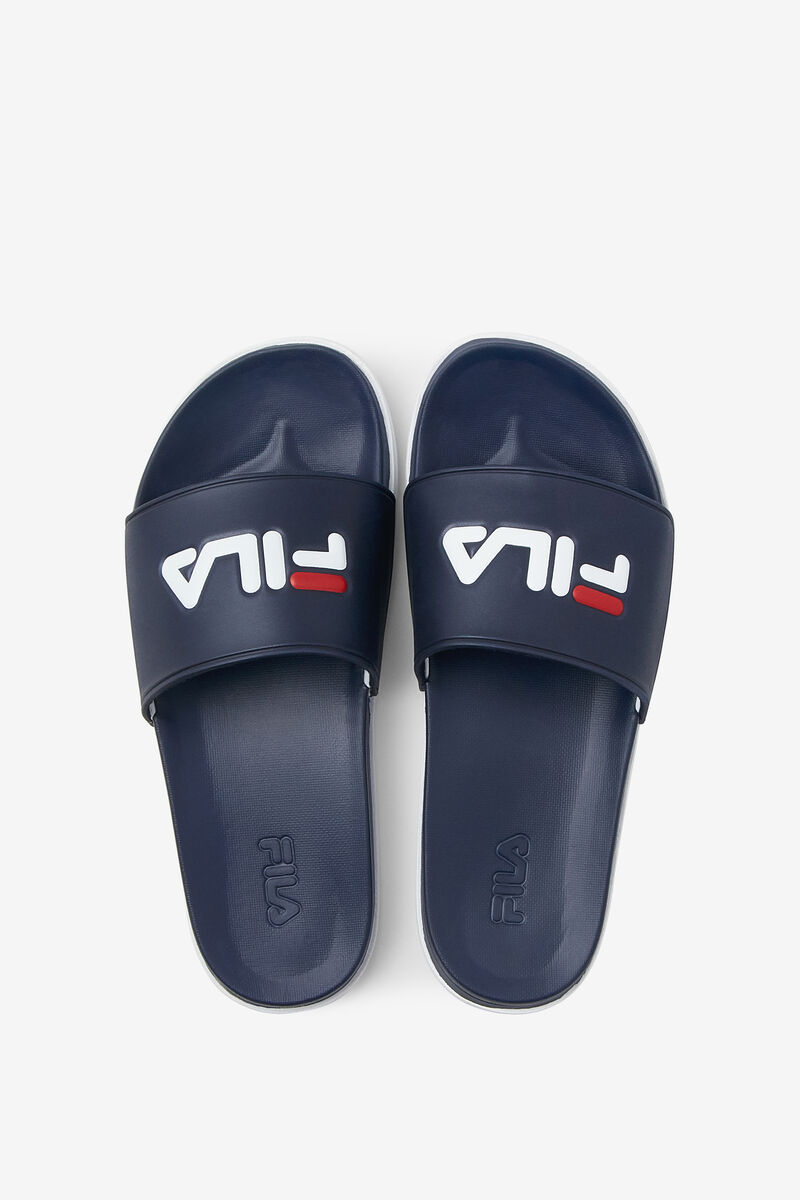 Fila Drifter Luxe Sandaler Herr Marinblå Marinblå Vita | TJSECgVXSkg
