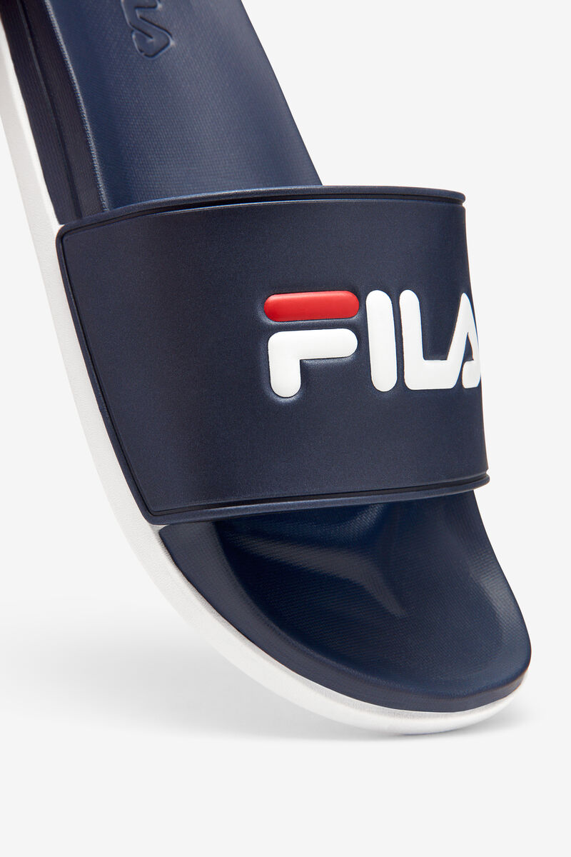 Fila Drifter Luxe Sandaler Herr Marinblå Marinblå Vita | TJSECgVXSkg