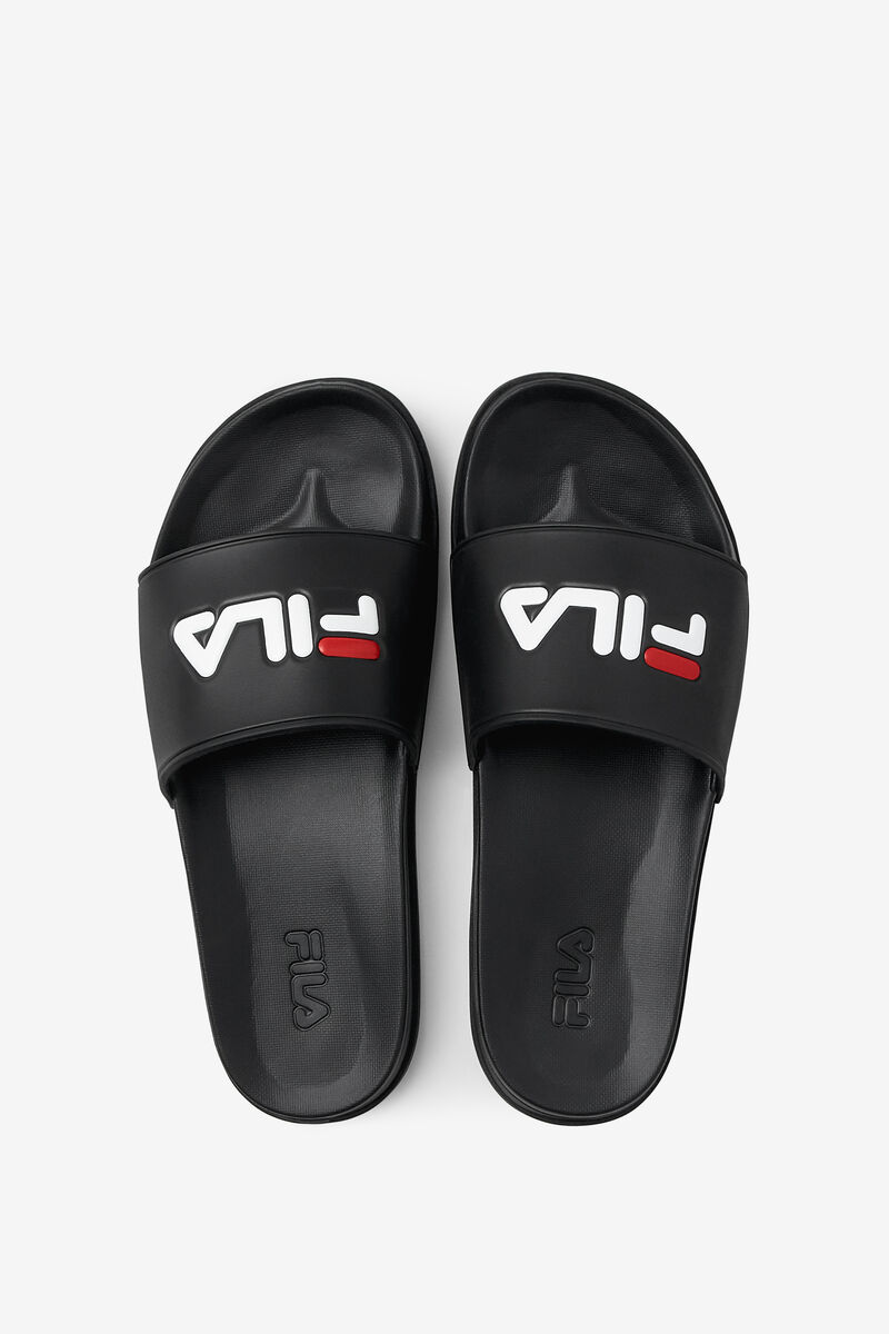 Fila Drifter Luxe Sandaler Herr Svarta Röda Vita | IQ7JyvOErLb