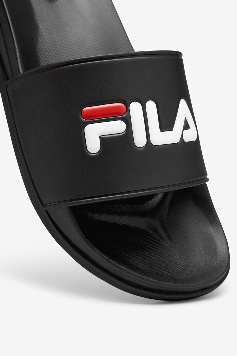 Fila Drifter Luxe Sandaler Herr Svarta Röda Vita | IQ7JyvOErLb