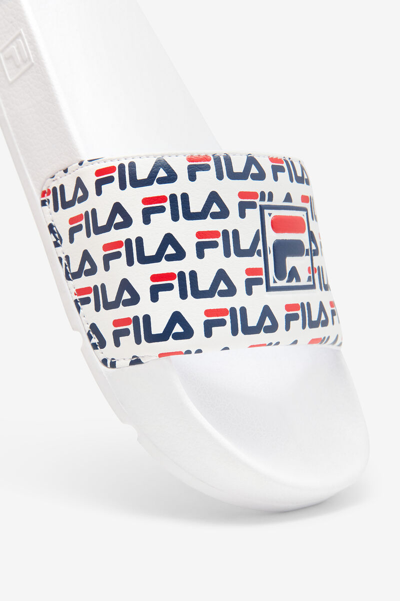 Fila Drifter Mood 2 Sandaler Dam Vita Marinblå Röda | B1fRMyJwknr