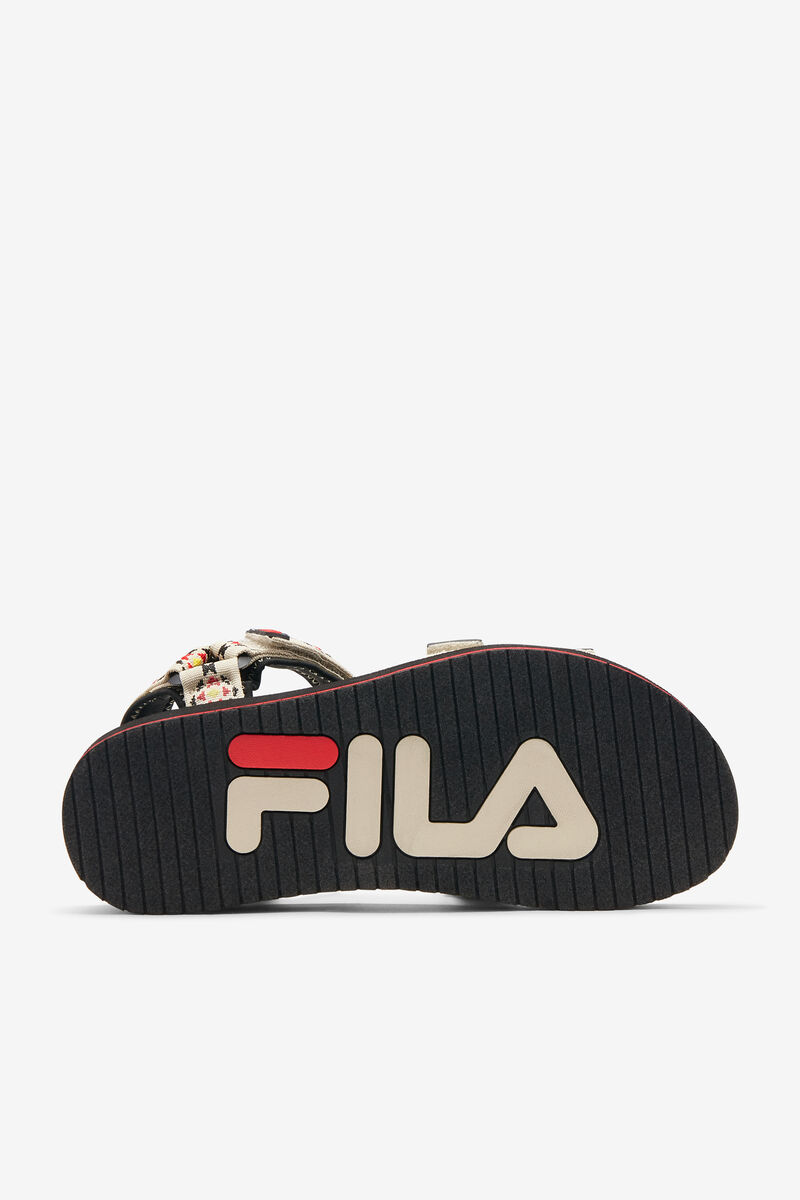 Fila Drifter Ts Sandaler Herr Grädde Svarta Röda | N5GslUVV9ZI