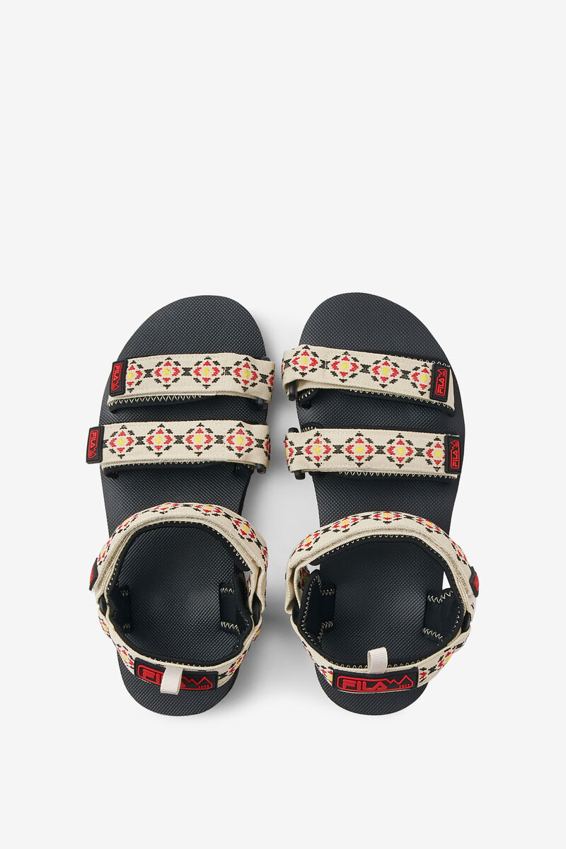 Fila Drifter Ts Sandaler Herr Grädde Svarta Röda | N5GslUVV9ZI