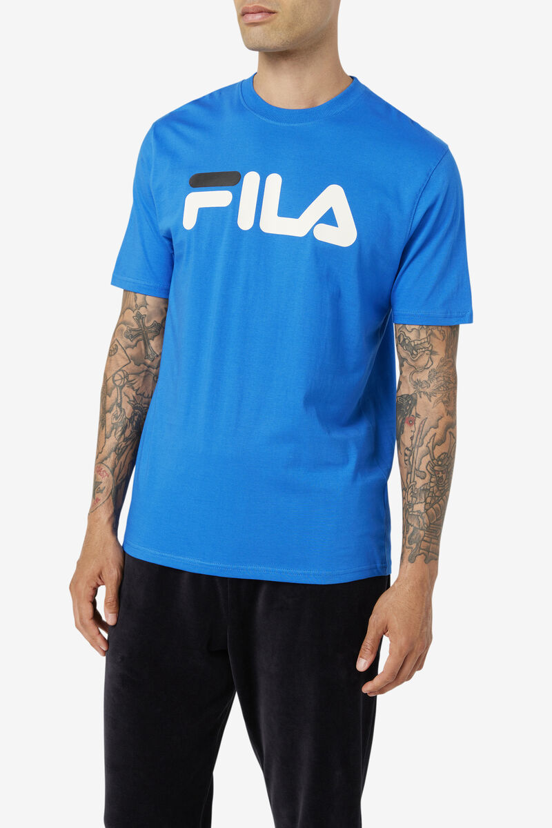 Fila Eagle T-shirt Herr Blå Vita Svarta | wVPCcUI4Nzs