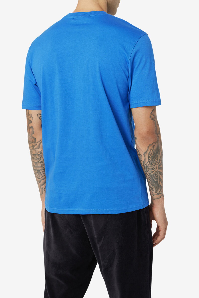 Fila Eagle T-shirt Herr Blå Vita Svarta | wVPCcUI4Nzs