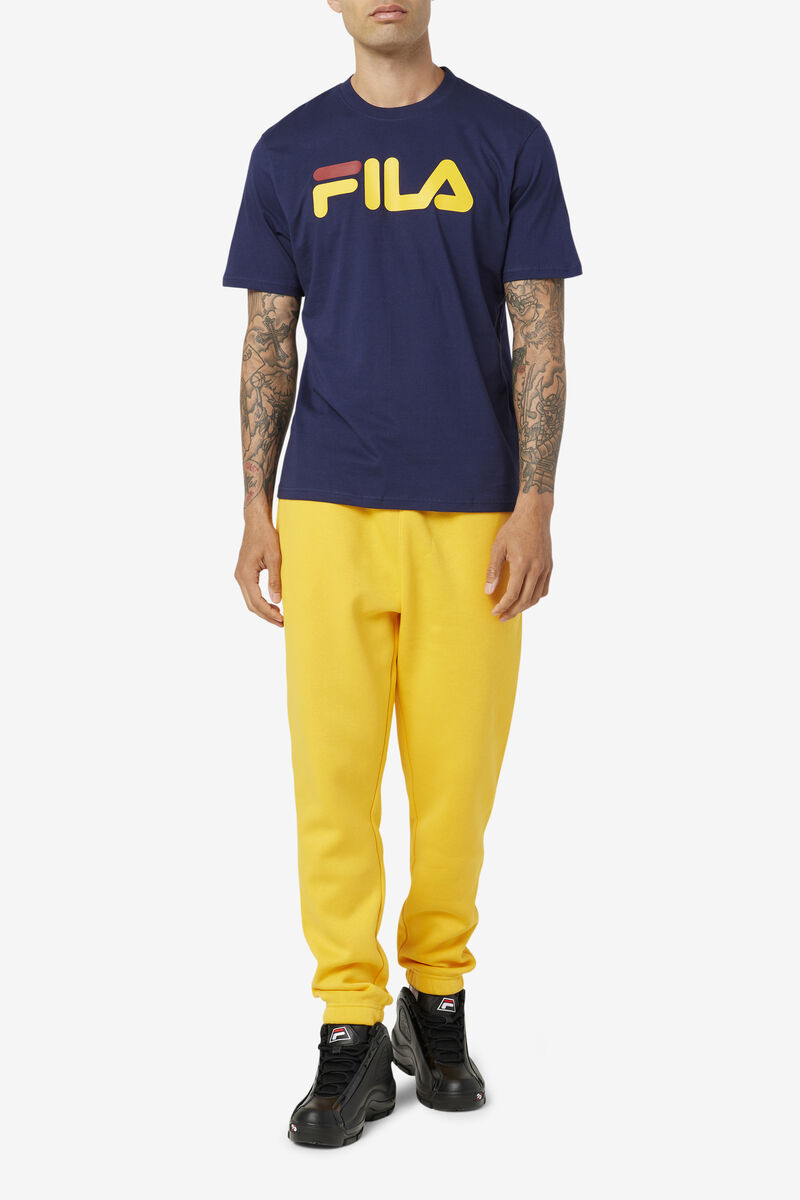 Fila Eagle T-shirt Herr Marinblå | JW7PtHxsYKs