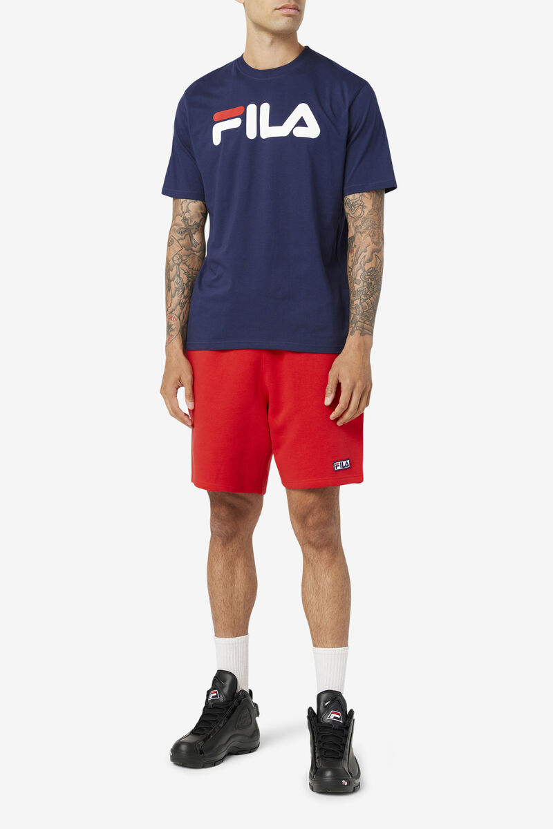 Fila Eagle T-shirt Herr Marinblå Vita Röda | ZPAISqddII9