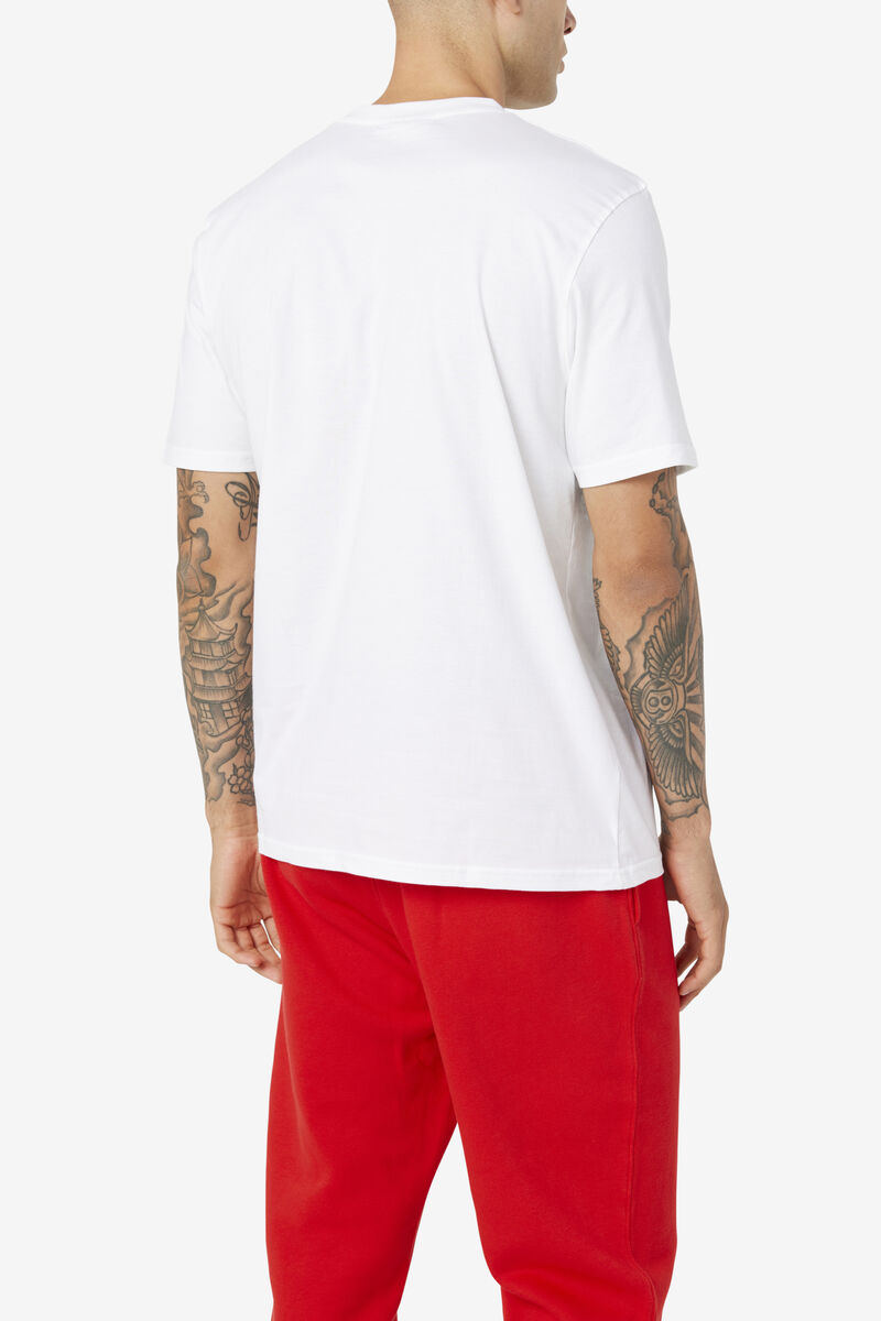 Fila Eagle T-shirt Herr Vita | inW2h8LMcrF