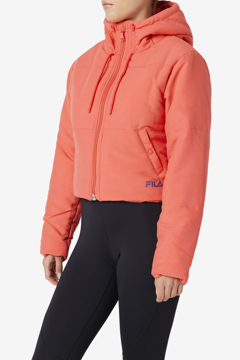 Fila Eden Puffer Jacket Jacka Dam Rosa | bwgZkkEx7Fh