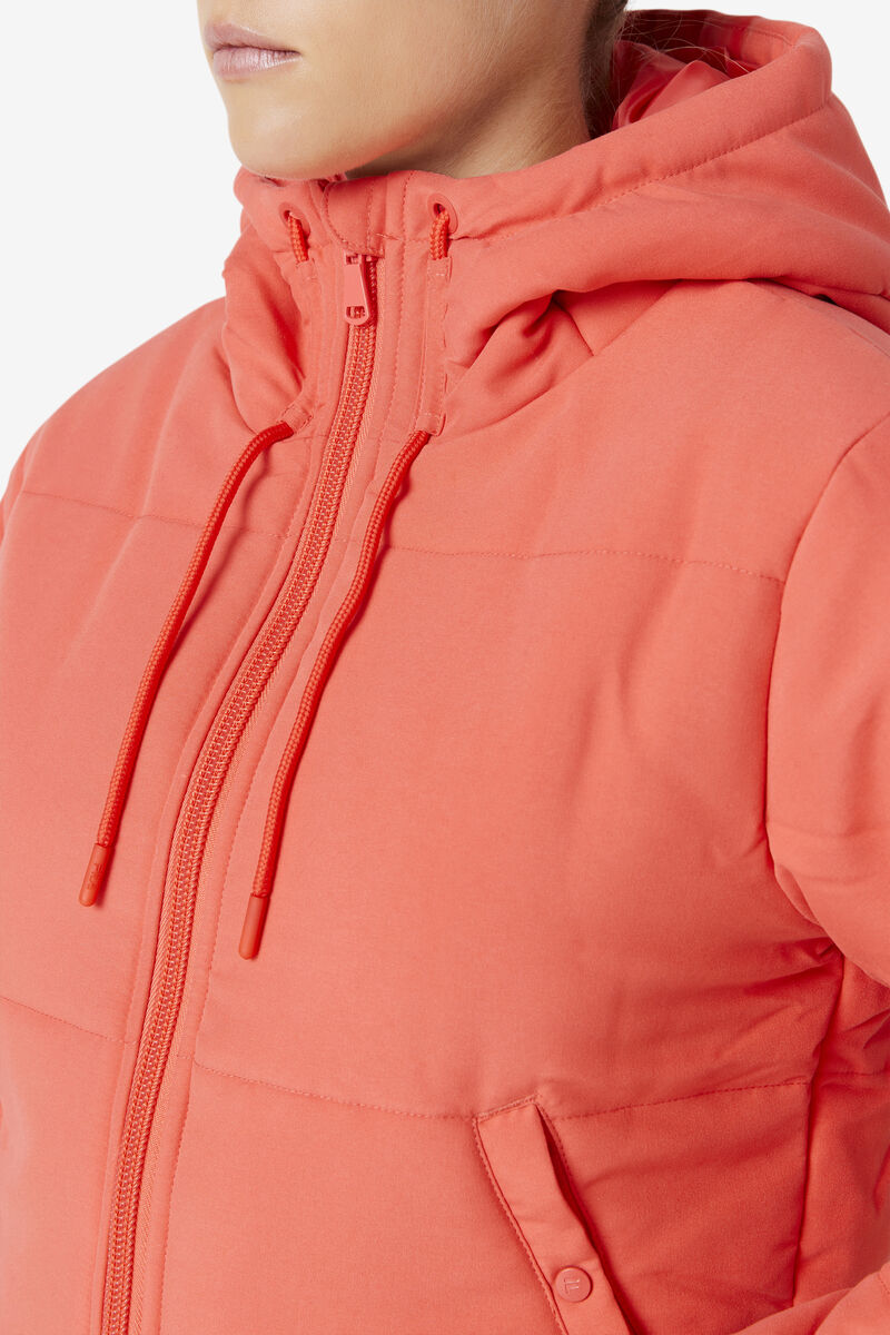 Fila Eden Puffer Jacket Jacka Dam Rosa | bwgZkkEx7Fh