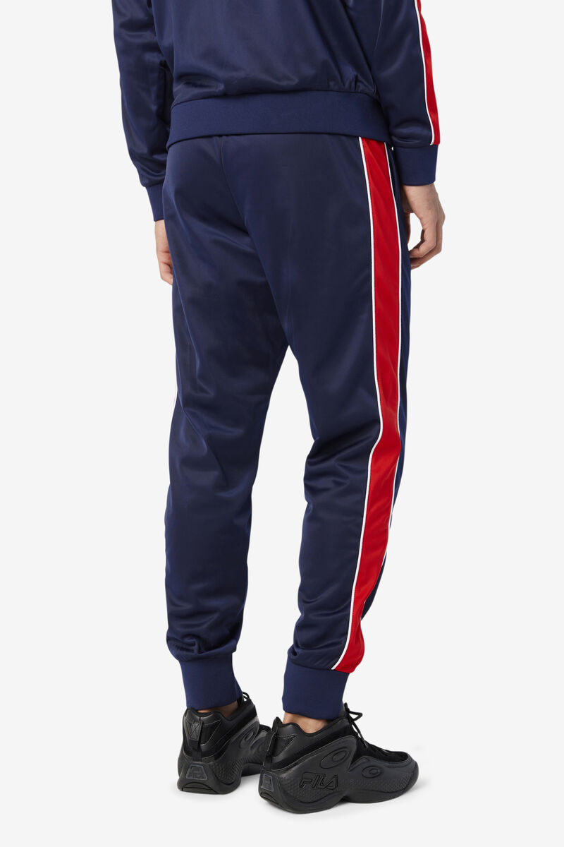 Fila Elijah Track Pant Träningsoverall Herr Marinblå Röda Vita | ZTLDsu4OoJW