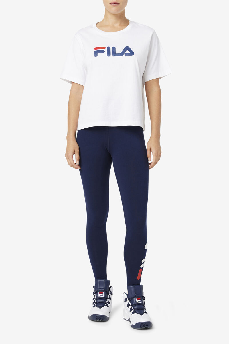 Fila Elora Legging Leggings Dam Marinblå | wXIM2wO6irr