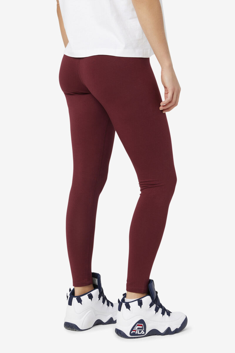 Fila Elora Legging Leggings Dam Rosa Röda | T47Km8Zu2hy