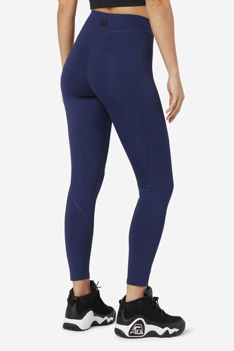 Fila Emerie Legging Leggings Dam Marinblå | DA72ClRCkAg