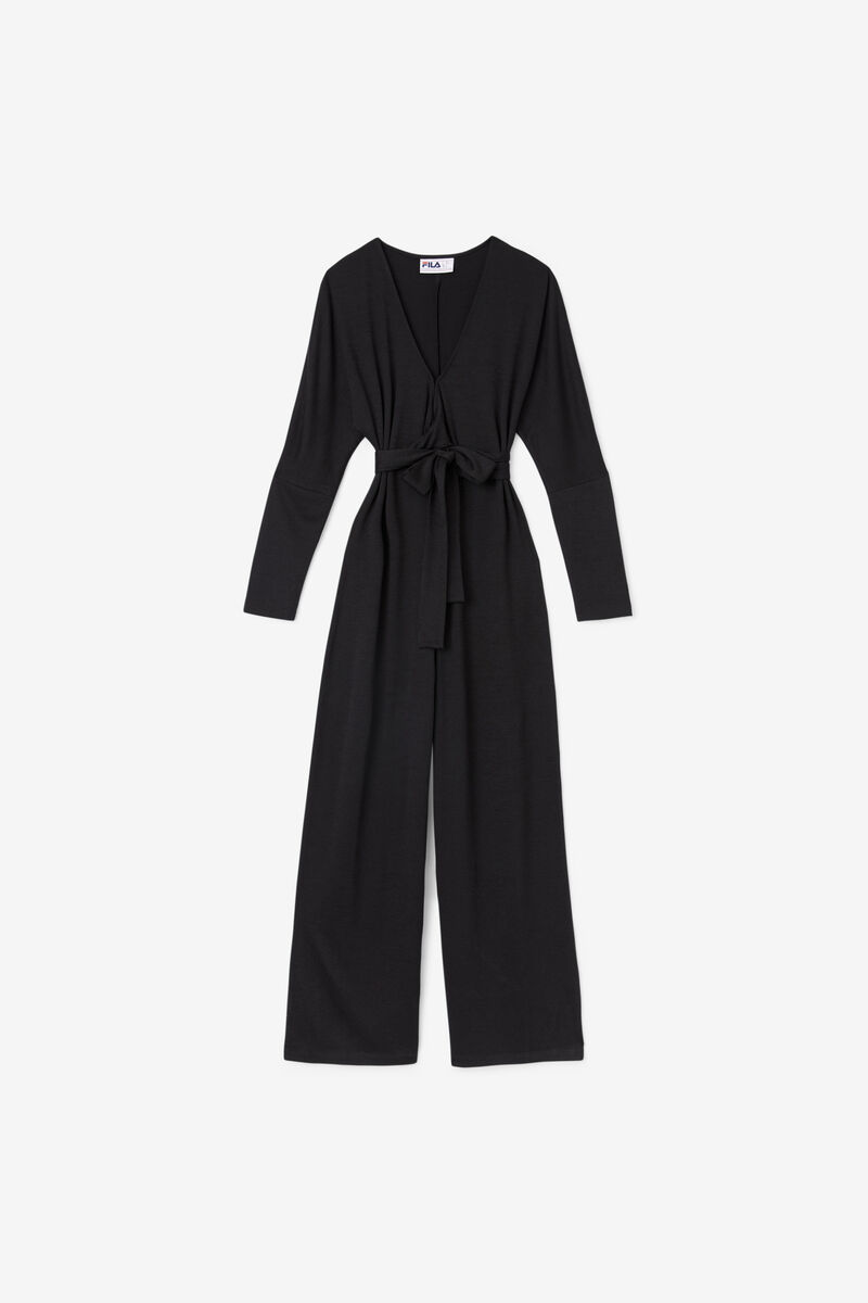 Fila Everleigh Jumpsuit Rompers Dam Svarta | P6P7rAjniD4