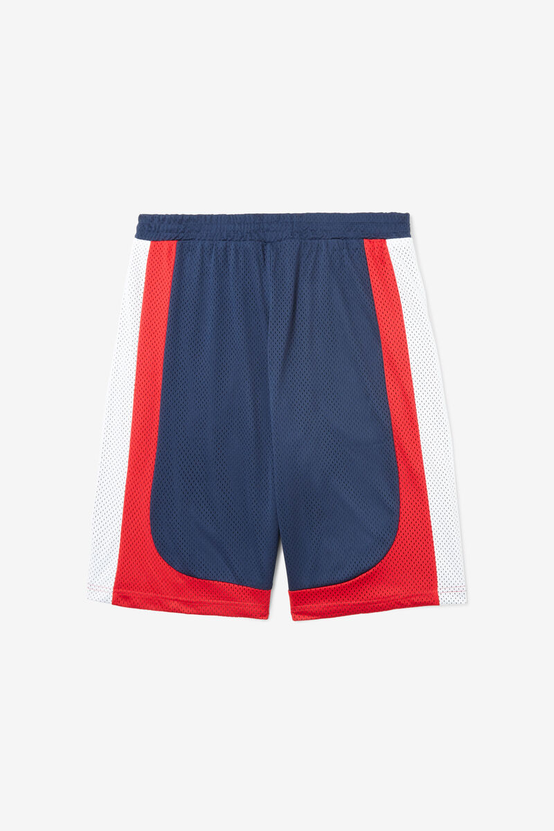 Fila Everly Kort Shorts Herr Marinblå Röda Vita | ksxkwyHM8To