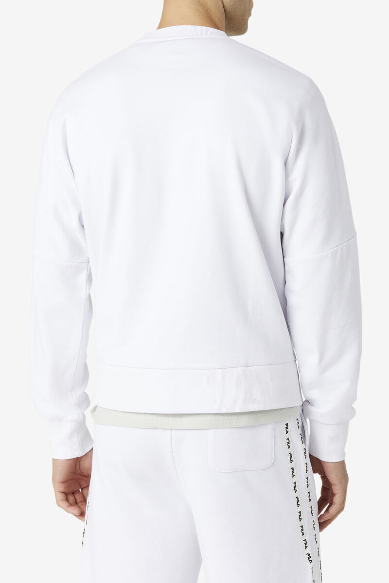 Fila Everzone Crew Tröjor Herr Vita | GSH9o3sdvUp