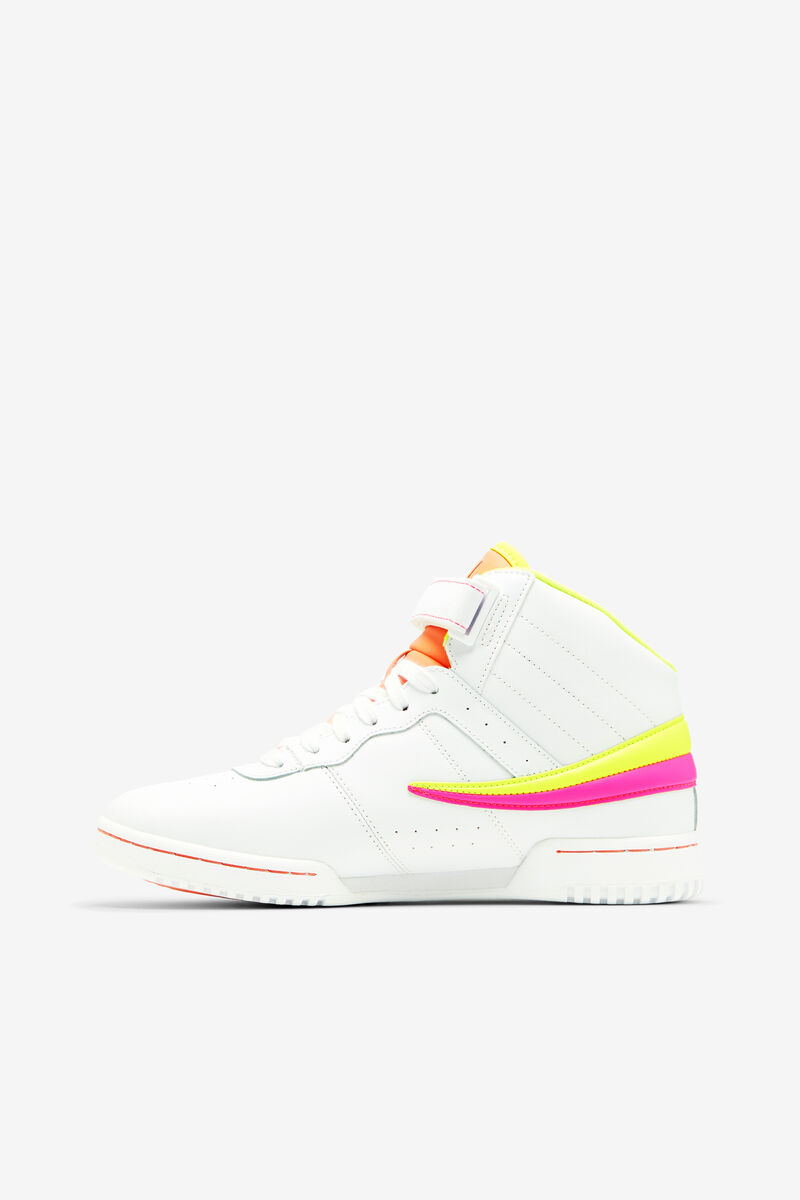 Fila F-13 Sneakers Dam Vita Gula Rosa | 4vMvxfb7QJD
