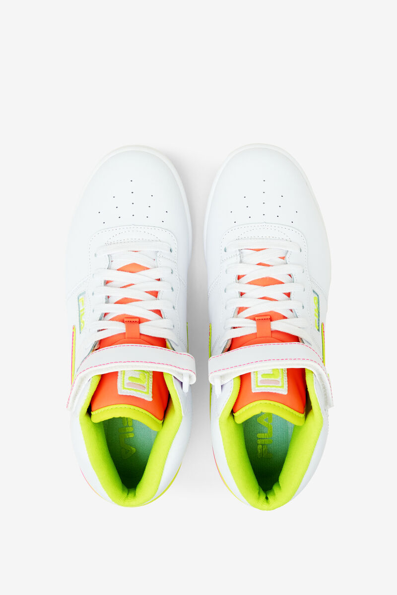 Fila F-13 Sneakers Dam Vita Gula Rosa | 4vMvxfb7QJD