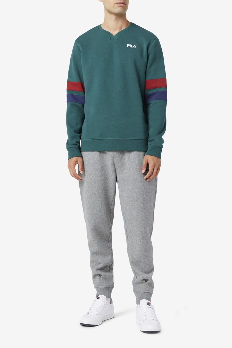 Fila Faneel Crew Tröjor Herr Marinblå | nI89wgyiRNJ