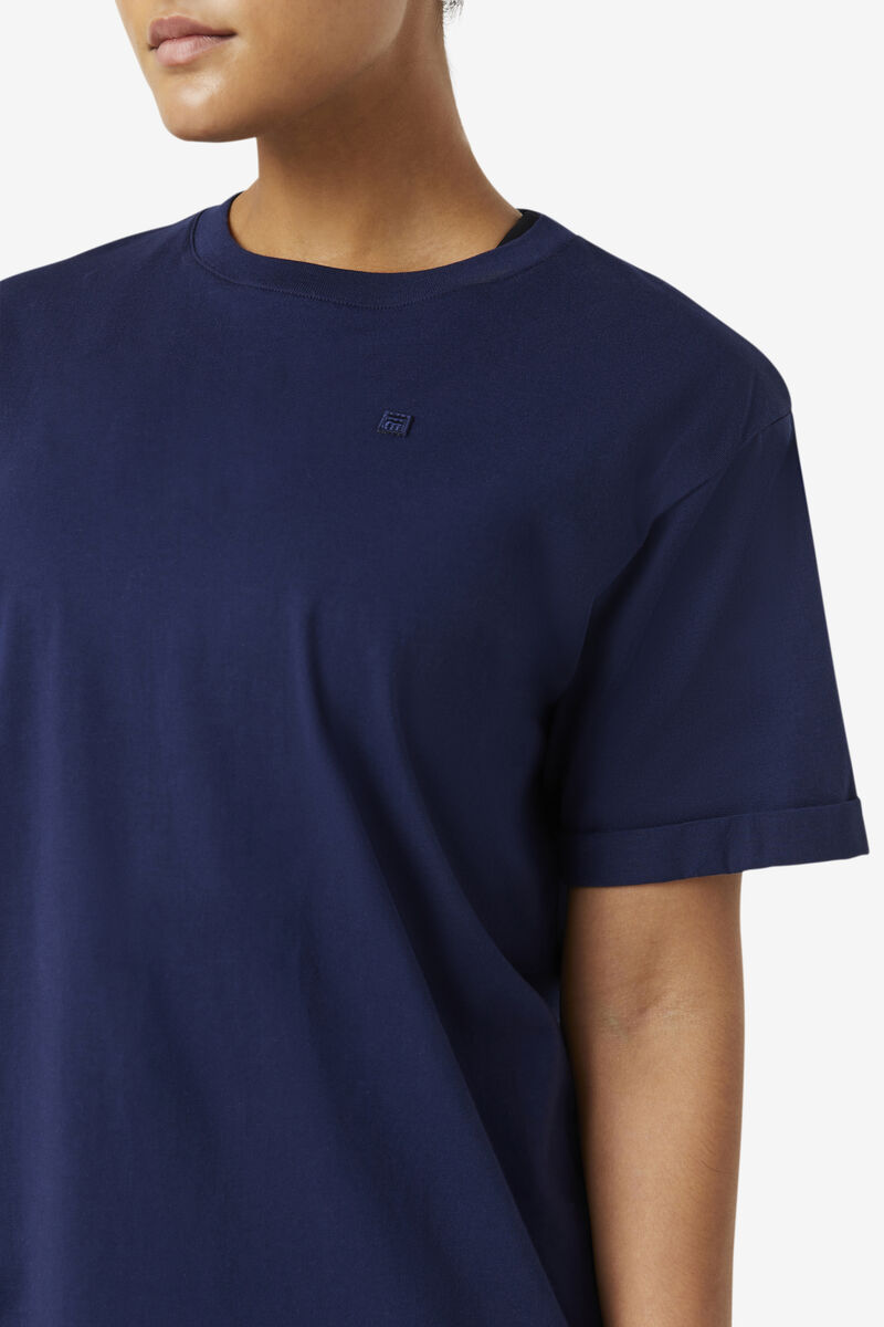 Fila Fauna T-shirt Klänning Klänning Dam Marinblå | SnONywNMB2N