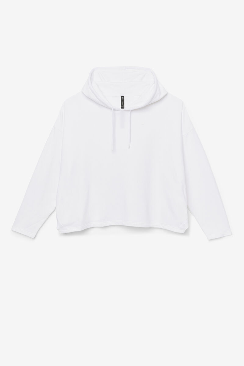 Fila Fi-lux Cropped Hoodie Hoodie Dam Vita | NtsCKrpIOBc