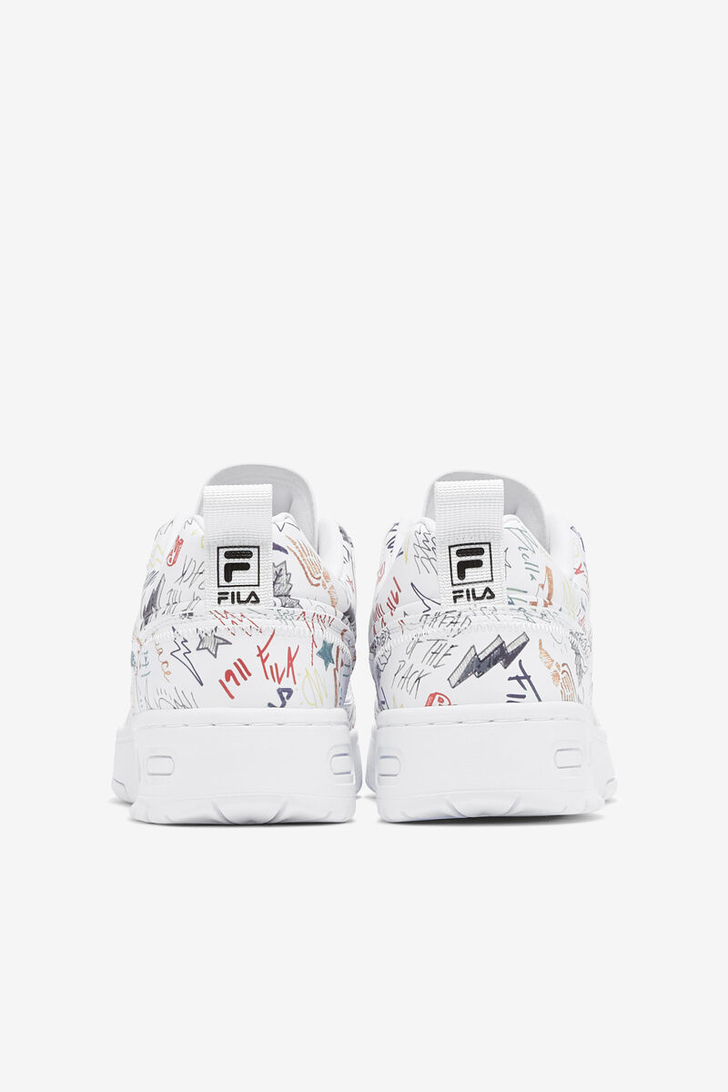 Fila Fila Ace Scribbles Graffiti Shoes | Fila Sneakers Herr Vita Svarta Olika Färger | 9fOwdMwdU5E