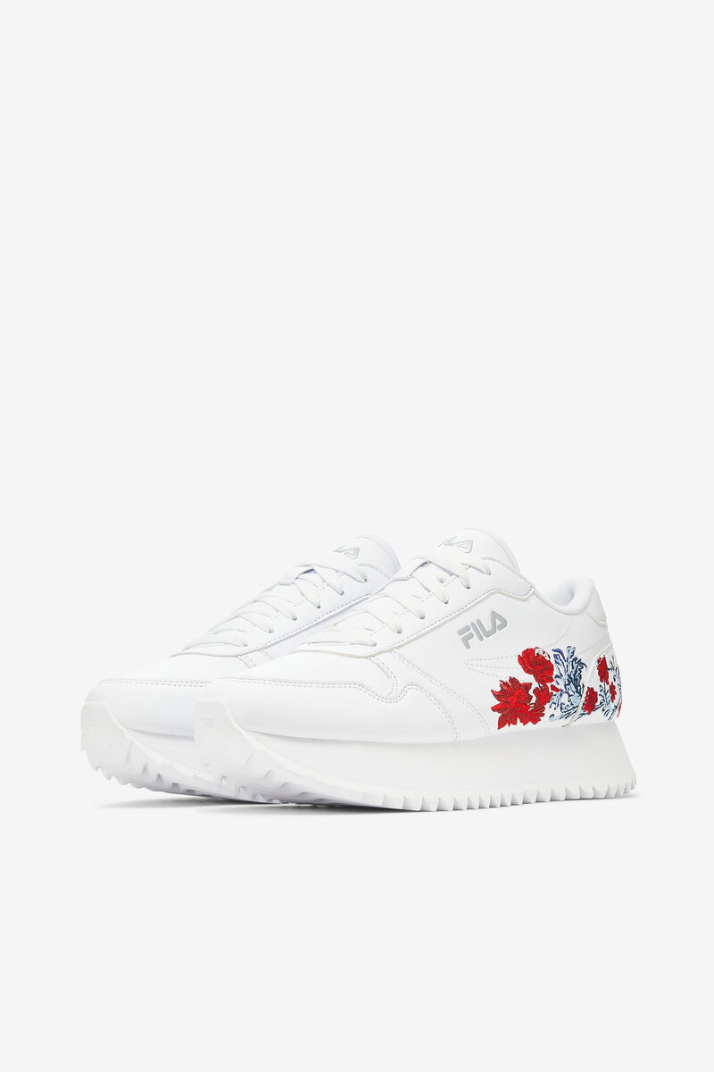 Fila Fila Orbit Flower Sneakers Dam Vita Vita Vita | efg1L4vLCOS