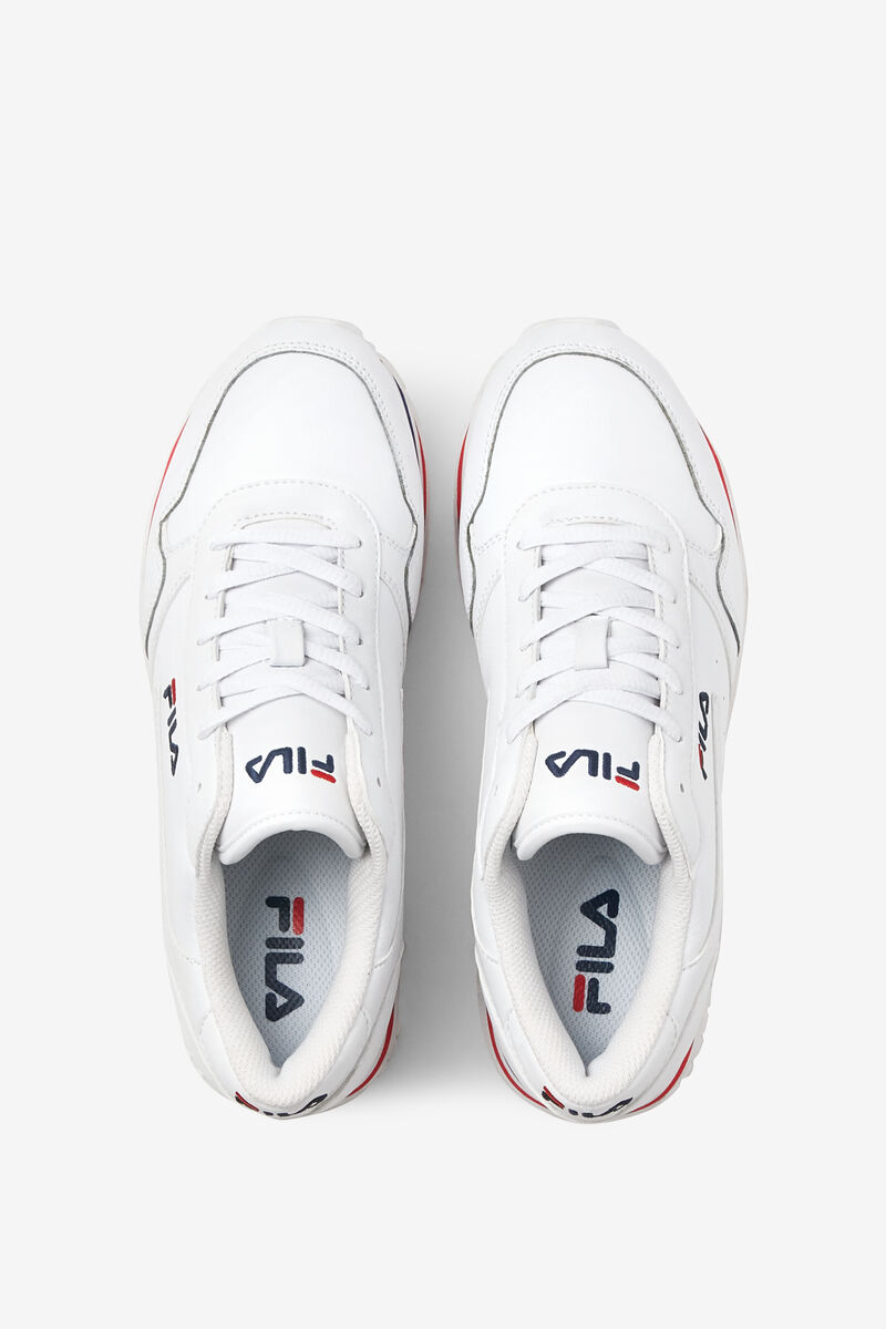 Fila Fila Orbit Stripe Sneakers Dam Vita Marinblå Röda | WHjFXETAD1S