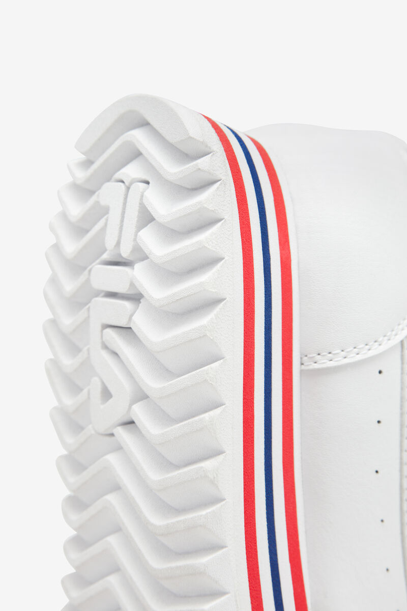 Fila Fila Orbit Stripe Sneakers Dam Vita Marinblå Röda | WHjFXETAD1S