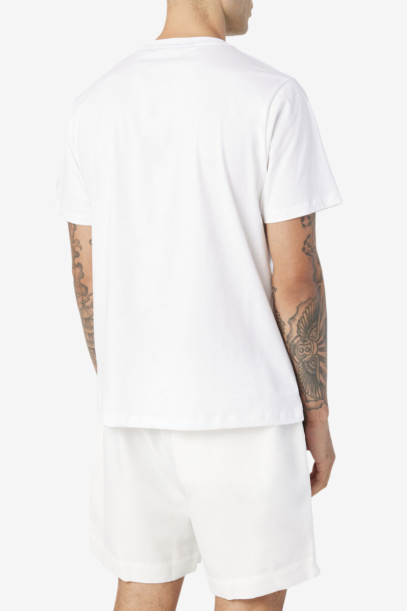 Fila Fila X Rb Babar Kurtt T-shirt Herr Vita | V3GQh5z3TSj