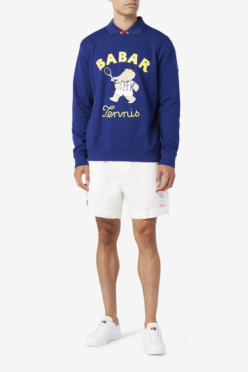 Fila Fila X Rb Babar Marckus Kort Shorts Herr Vita Blå Röda | FJwvkJA1Ccm