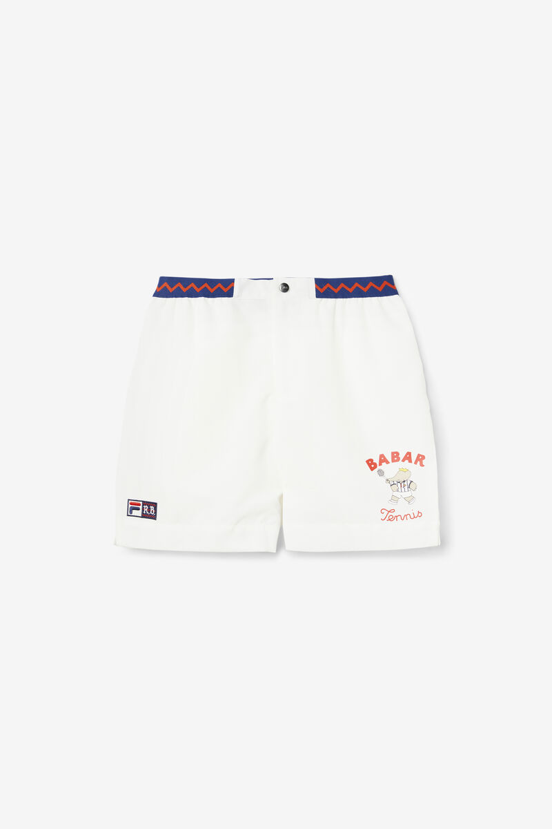 Fila Fila X Rb Babar Marckus Kort Shorts Dam Vita Blå Röda | fgv99n4dIfm