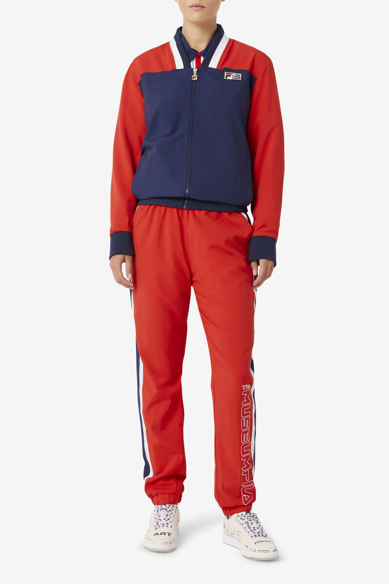 Fila Fila X The Museum Track Pant Träningsoverall Herr Röda Marinblå Vita | rVOeHPAs82z