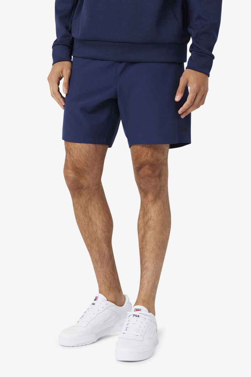 Fila Finula Kort Shorts Herr Marinblå Svarta | Dg6m1I6en4A