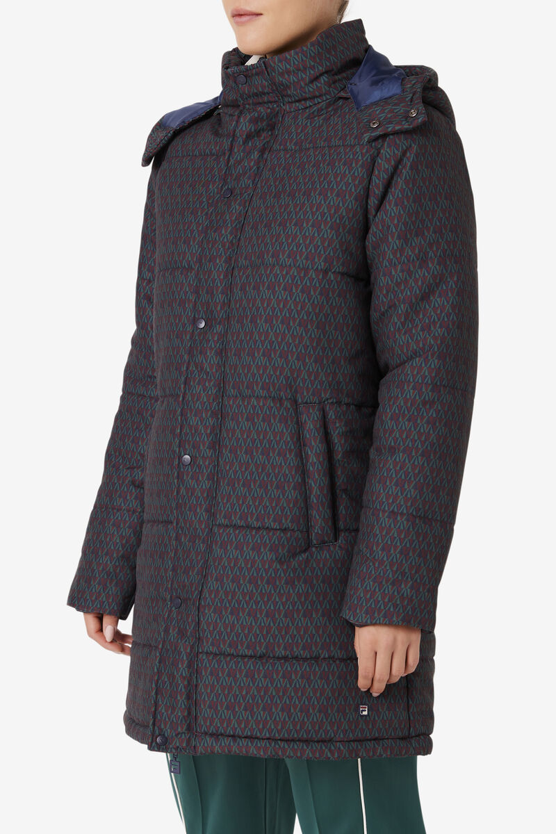 Fila Fiona Puffer Jacket Casual Kappor Dam Bruna | sFxz83fNRoZ