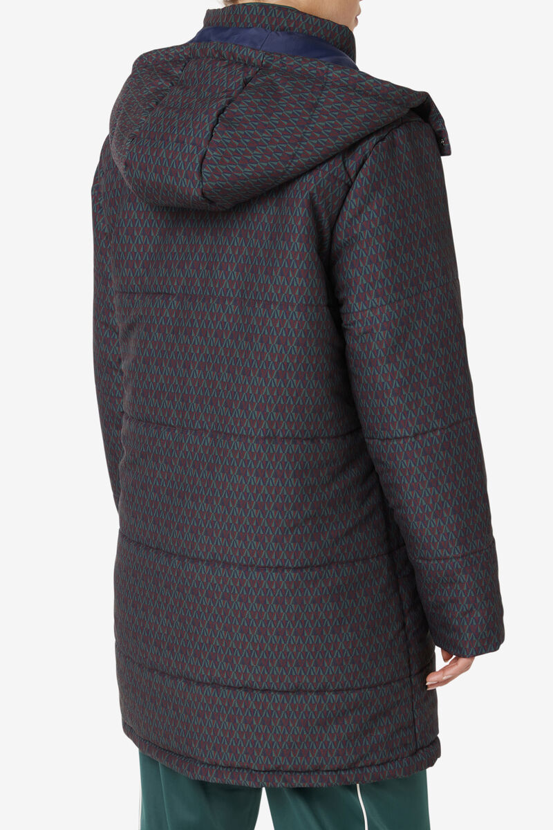 Fila Fiona Puffer Jacket Casual Kappor Dam Bruna | sFxz83fNRoZ