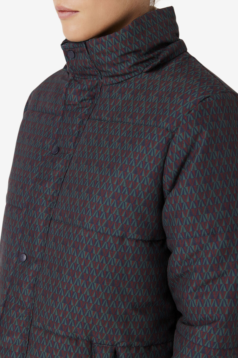 Fila Fiona Puffer Jacket Casual Kappor Dam Bruna | sFxz83fNRoZ