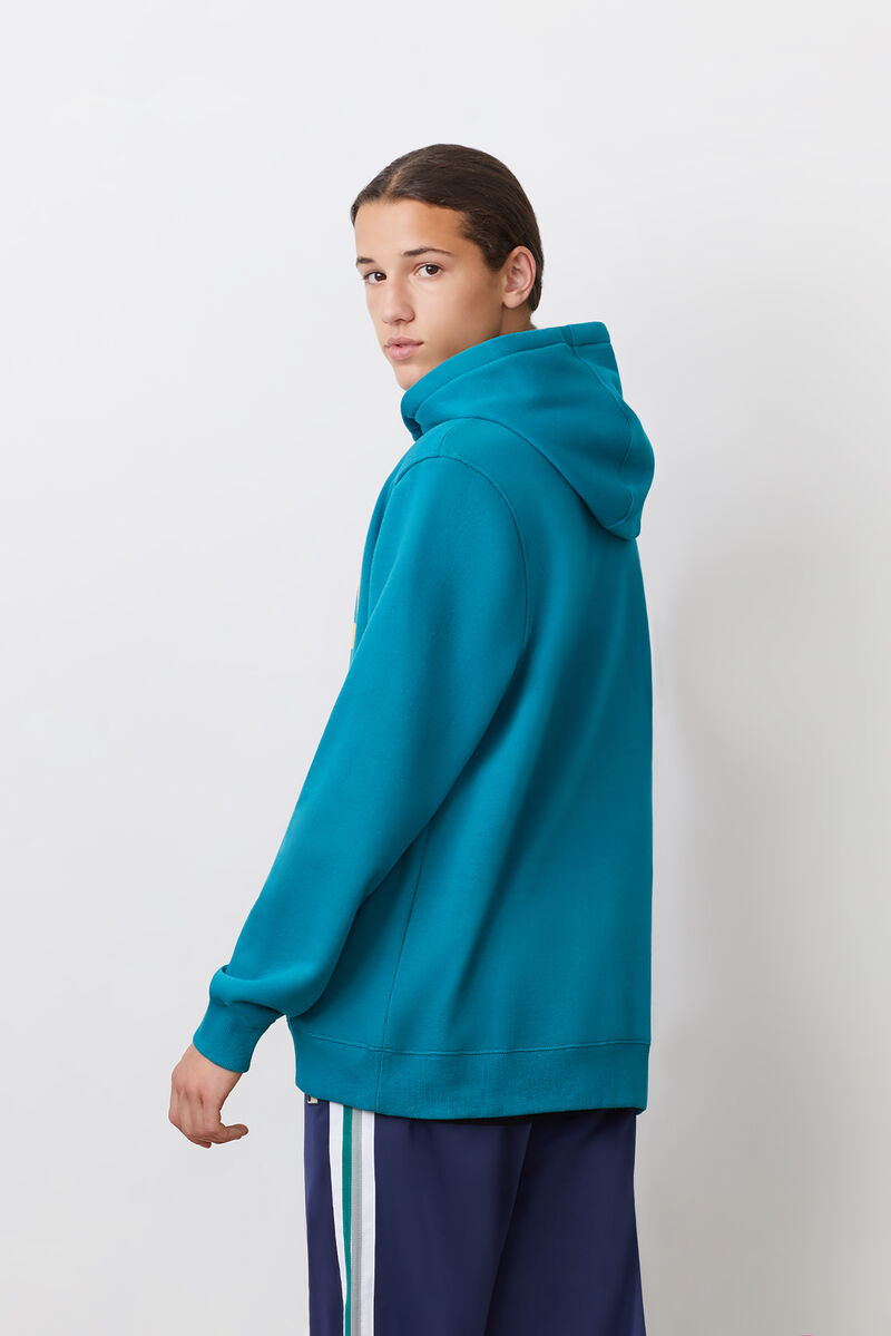 Fila Flori Hoodie Hoodie Herr Blå Guld Vita | iTqHGGfOujz